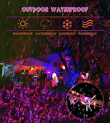 Hiboom 3 Pack Solar Halloween Decoration Lights, 39.4ft 100 LED Purple  Orange and Green Outdoor Solar String Lights with 8 Modes, Waterproof Black  Wire Fairy Lights for Halloween Party Patio DIY Decor - Yahoo Shopping