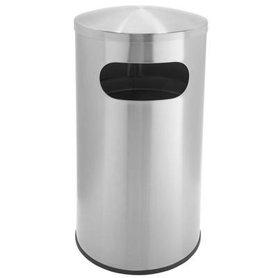 13 Gallon Rectangular Swivel Lid Stainless Trash Can Precision Series 780829