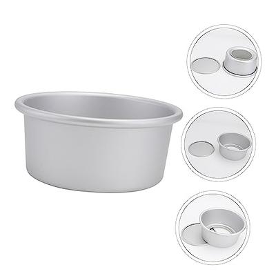 4 Inch Tall Round Cake Pans Aluminum Cake Pan with Removal Bottom