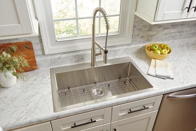 AllInOne Workstation Kitchen Sink and Faucet