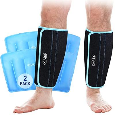 REVIX Full Back Ice Pack for Injuries Reusable Large Gel Ice Wrap for Back Pain Relief from Swelling, Bruises & Sprains by Cold Compression Therapy