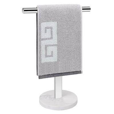 Hand Towel Holder for Bathroom,Black & Gold Hand Towel Bar, SUS304  Stainless Steel Hand Towel