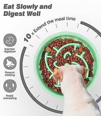 Slow Feeder Dog Bowl Pet Bowl,labyrinth Interactive Puzzle Bowls,slow  Eating Medium-sized Dog Food Bowl, Anti-swallowing Bloat Stop