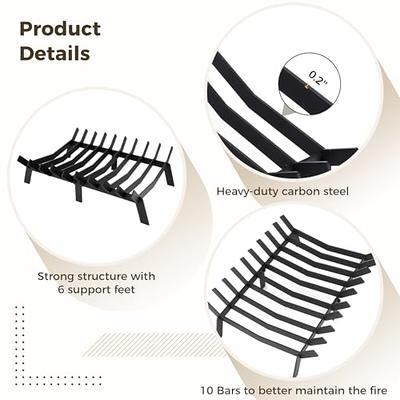 Carbon Steel Circular Firewood Rack