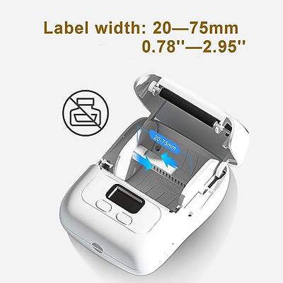  MARKLIFE P50 Label Maker with 3 Pack Thermal Label, 2 Inch  Portable Barcode Label Printer Bluetooth Thermal Labeler for Jewelry Retail  Barcode Small Business Home Office Compatible Phones &PC : Office Products