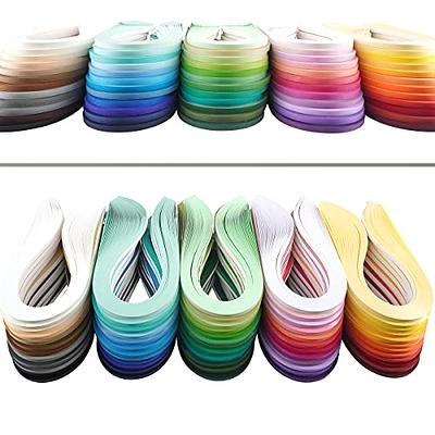 3mm Quilling Paper ~ 360 Strips ~ Rainbow Colouring ~ Quality