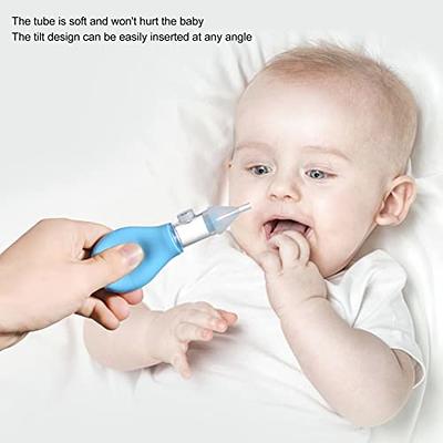 Baby Silicone Nasal Aspirator Bulb, Baby Nose Cleaner, Safe