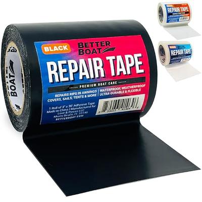 3 In X 39 Ft RV Awning Repair Tape, Perfect For Canvas Waterproof Repair  Tape, Tarp Tent Repair Tape, Boat Cover Repair Tape, RV Awning, Sail Tape