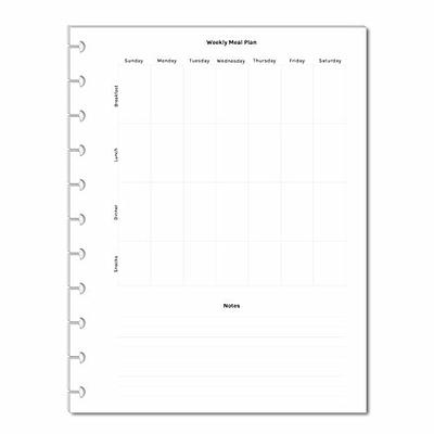 DISC PUNCHED PLANNER PAPER FITS HAPPY PLANNER CLASSIC - PATTERNS