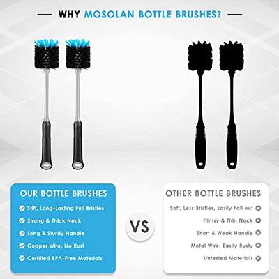 Bottle Brush Cleaner, Long Handle Water Bottle Scrubbing Brush, Built for  Cleaning Baby Bottles, Sippy Cups, Water Bottle, Tumblers, Travel Coffee  Mugs, Food Jars, Wine Decanters, Glasswares, 2 Pack - Yahoo Shopping