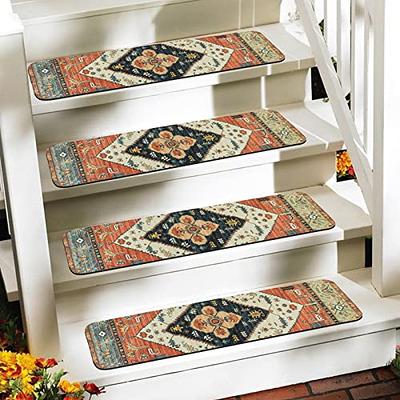 Generic OJIA Non-Slip Carpet Stair Treads for Wooden Steps Set of