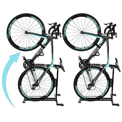 PHUNAYA Bike Hanger Wall Mount Bike Hook Horizontal Foldable Bicycle Holder  Garage Bike Storage Bicycle Hoist Heavy Duty Screws (2 pack)