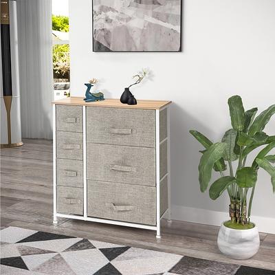 YITAHOME Fabric Dresser with 8 Drawers, Furniture Storage Tower Cabinet,  Organizer for Bedroom, Living Room, Hallway, Closet, Sturdy Steel Frame,  Wooden Top, Easy Pull Fabric Bins - Yahoo Shopping