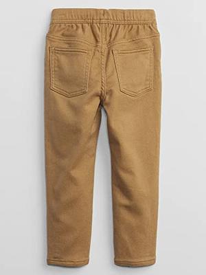 Boy Khaki Stretch Twill Pant by Janie and Jack