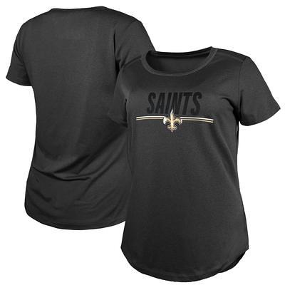 Women's New Era Black Orleans Saints 2023 NFL Training Camp T