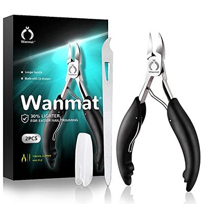 Camila Solingen CS13 Large Heavy Duty Toe Nail Clipper for Thick Toenails,  Manicure & Pedicure, Double Barrel Spring. Super Sharp Trimmer Curved  Stainless Steel 20mm Blade Made in Solingen, Germany