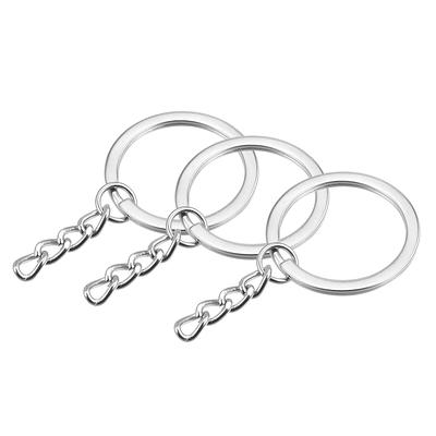 Key Rings for Keychains Split Key Ring Key Chains Rings for Keys and Dog  Tags (20mm, 100pcs) 