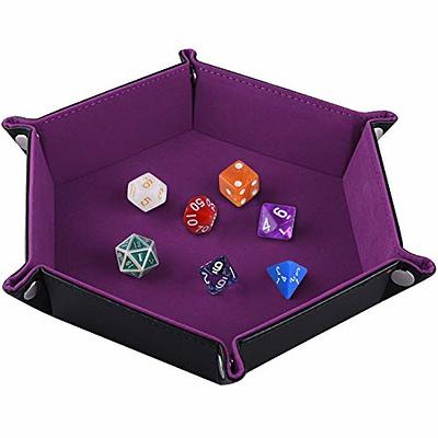 Premium Leather Table Mat - Designed for Metal Dice Gaming or Coin