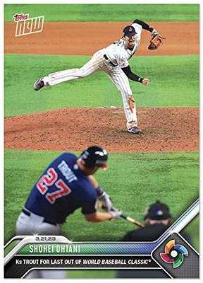 2023 Topps Now WBC Shohei Ohtani #WBC-71 - Ohtani Japan vs Mike