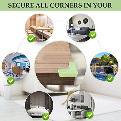 HOMREALM Baby Proofing 12 Pack Corner Guards Furniture Corner & Edge Safety Bumpers  Corner Covers Protectors Baby Proof Bumper & Cushion to Cover Sharp  Furniture & Table Edges (L Shape) - Yahoo Shopping