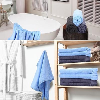 Mixweer 18 Pieces Bath Towels for Bathroom Set Fluffy 6 Bath Towels 27 x 55  Inch, 6 Hand Towels 16 x 28 Inch and 6 Washcloths 13 x 13 Inch, Quick  Drying Highly Absorbent Towels (Assorted Color) - Yahoo Shopping
