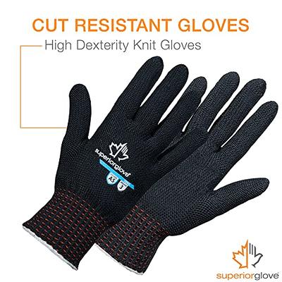 Superior Glove Contender Cut Resistant Gloves - Heavyweight Heat Resistant  Gloves SBKG (1 Pair Work Gloves) Size Medium - Yahoo Shopping