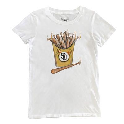 San Diego Padres Tiny Turnip Youth State Outline T-Shirt - White