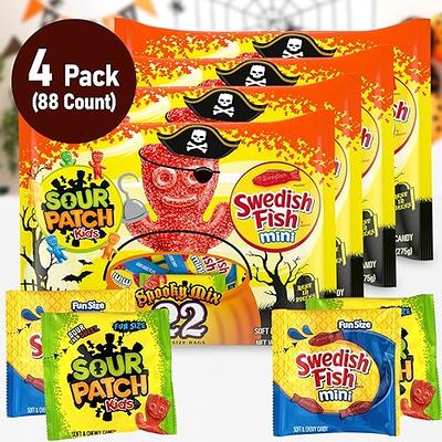 SOUR PATCH Original, Watermelon Candy & SWEDISH FISH Variety Pack, 3 Boxes