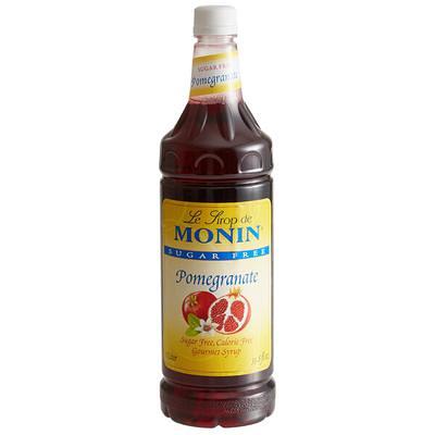 Monin Sugar Free Caramel Flavoring Syrup 1 Liter