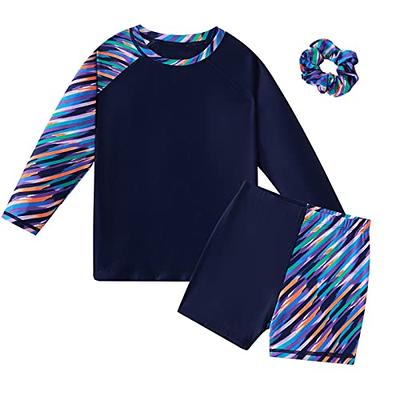  Long Sleeve Swimsuits For Kids 2 Pieces Bathing