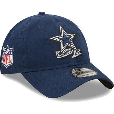 Youth New Era Stone/Navy Dallas Cowboys 2023 NFL Draft 9FORTY