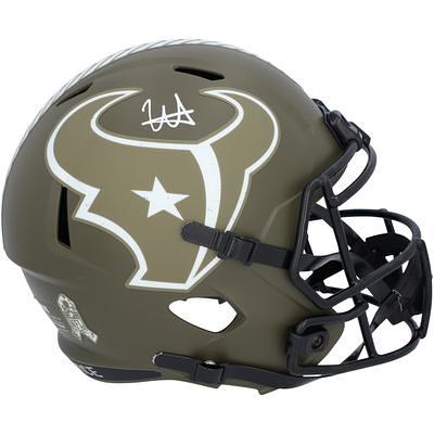 TJ Watt Signed Autographed Steelers Salute to Service Mini Helmet