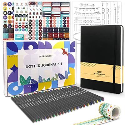 feela Dotted Journal Kit, Dot Grid Journal Hardcover Planner