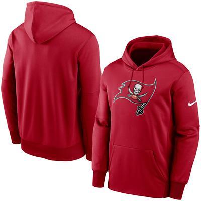 Men's Nike Scarlet San Francisco 49ers Fan Gear Primary Logo Therma Performance Pullover Hoodie Size: Small