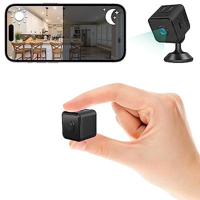 Mini Spy Camera, Full Hd 1080p Wireless Spy Cam With Motion Detection And  Night Vision(black)