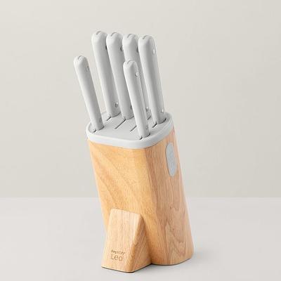 McCook MC25A 15-Piece Kitchen Knife Set Stainless Steel Forged Triple Rivet  Cutlery Knife Block Set with Built-in Sharpener,Chef Knife,Steak Knife