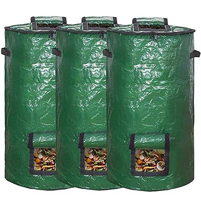 3-Pack 72 Gallon Lawn Garden Bags,Reusable Extra Large Leaf Bags Yard Waste  Bags Paper Waste Management Bagster Recycling Bag Trash Bags - Yahoo  Shopping