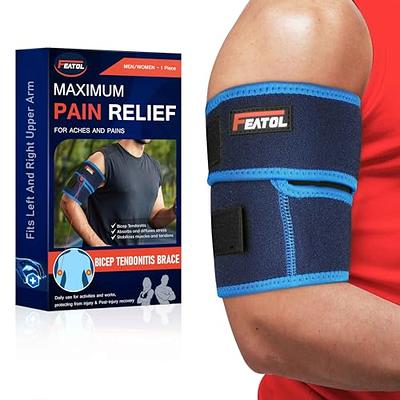 Miracle Shoulder Brace For Pain Relief - Black/Left - Yahoo Shopping