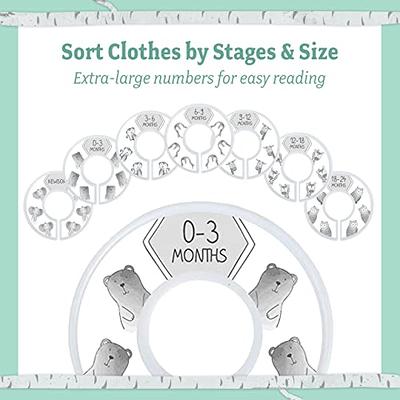 Baby Nest Designs Unisex Baby Hangers and Closet Dividers - The Ultimate Nursery
