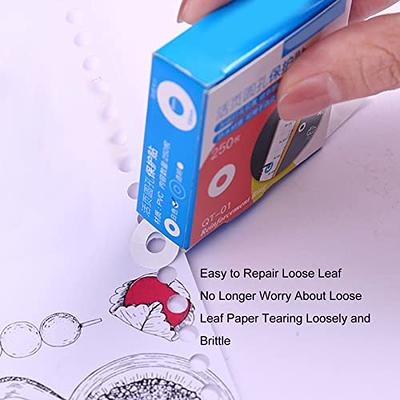 FastUU Hole Punch Reinforcers Stickers, Small Volume are Against