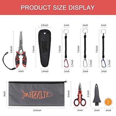 YLINSHA Fishing Tool Kit Fillet Knife Fishing 8pack Including Fishing Knife  Fishing Scissors Fishing Pliers Saltwater Fish Measuring Ruler,Anti-Lost  Lanyard Waterproof Storage BagTackle Accessory Kit - Yahoo Shopping