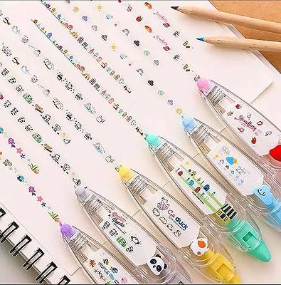 UNIHPY DIY Cute Animals Press Type Decorative Pen, 2023 New DIY