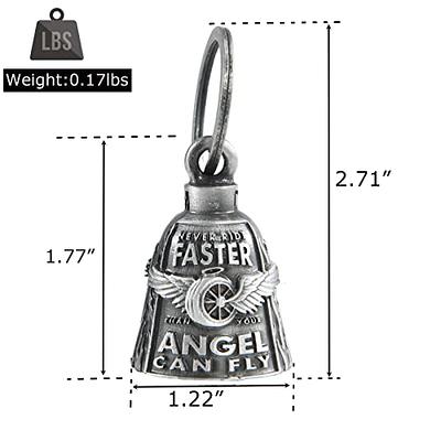 2Pack】Motorcycle Bells for Biker Guardian Riding Bells with Hanger  Motorcycle Accessory or Keychain for Good Luck (Never Ride Faster than your  Angel) - Yahoo Shopping