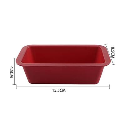 2 Packs Rectangle Bakeware Non-stick Loaf Pan,silicone Mould Diy