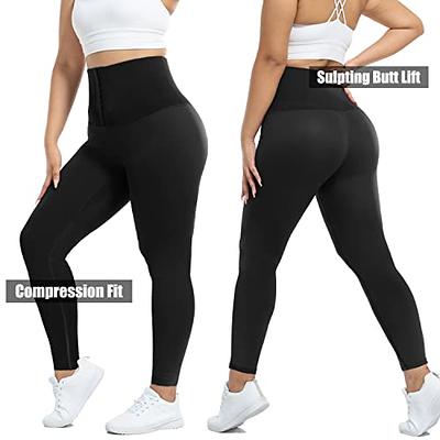  High Waist Compression Leggings For Women Tummy Control  Postpartum Leggings Seamless Yoga Workout Pants Royal S