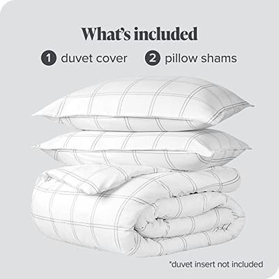  Bare Home Bedding Duvet Cover Queen Size - Premium 1800 Super  Soft Duvet Covers Collection - Lightweight, Cooling Duvet Cover - Soft  Breathable Bedding Duvet Cover (Queen, White)