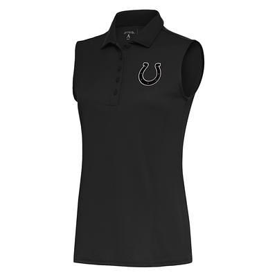 Antigua Men's New Orleans Saints Tribute Black Polo