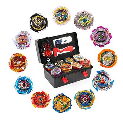 Gyros 6 Pack Bey Burst Battling Tops Metal Fusion Starter Set with