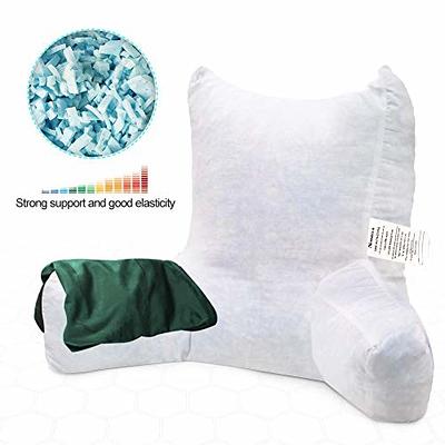 Milliard Reading Pillow with Shredded Memory Foam Great As Backrest for Books
