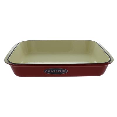 Chasseur French Enameled Cast Iron Braiser with Lid, 2.6-Quart